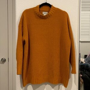 Orange Knitted Sweater